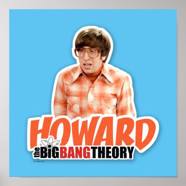 Big Bang Teory | Howard Poster (Framsidan)