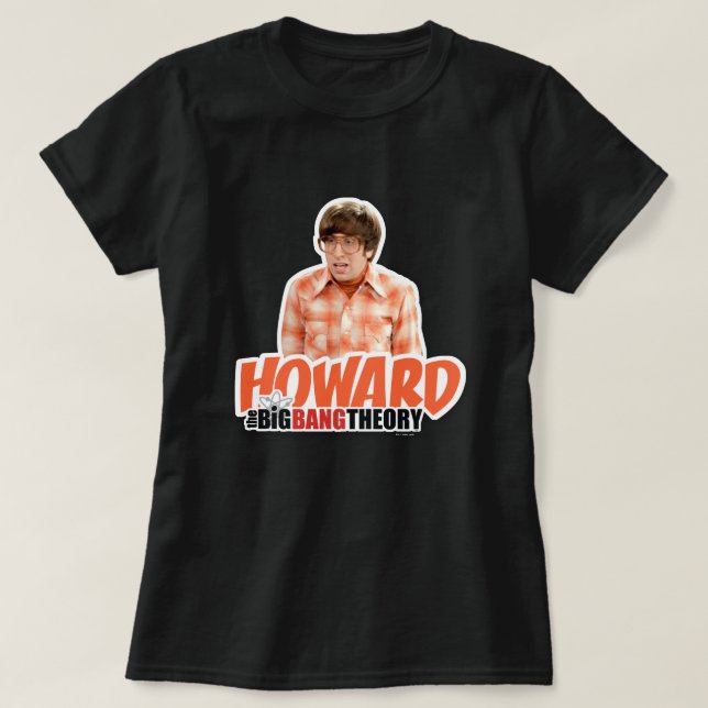 Big Bang Teory | Howard T Shirt (Design framsida)