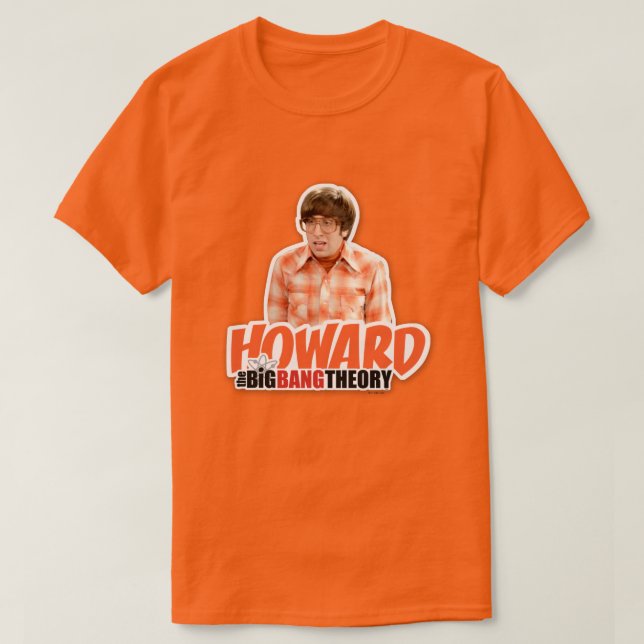 Big Bang Teory | Howard T Shirt (Design framsida)