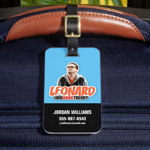Big Bang Teory Leonard Bagagebricka
