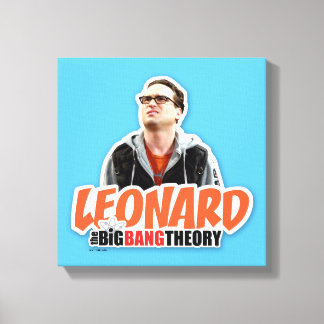 Big Bang Teory | Leonard Canvastryck