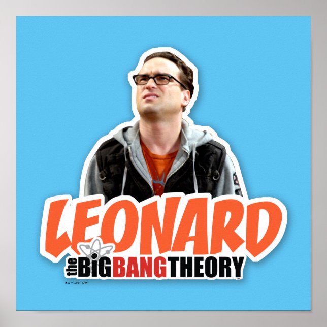 Big Bang Teory | Leonard Poster (Framsidan)