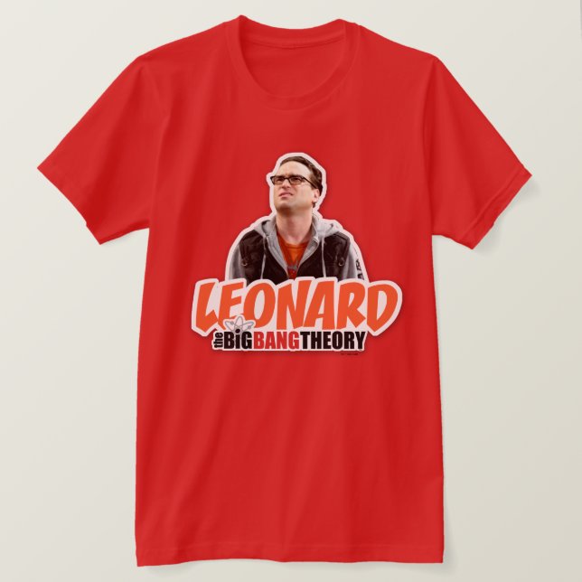 Big Bang Teory | Leonard T Shirt (Design framsida)