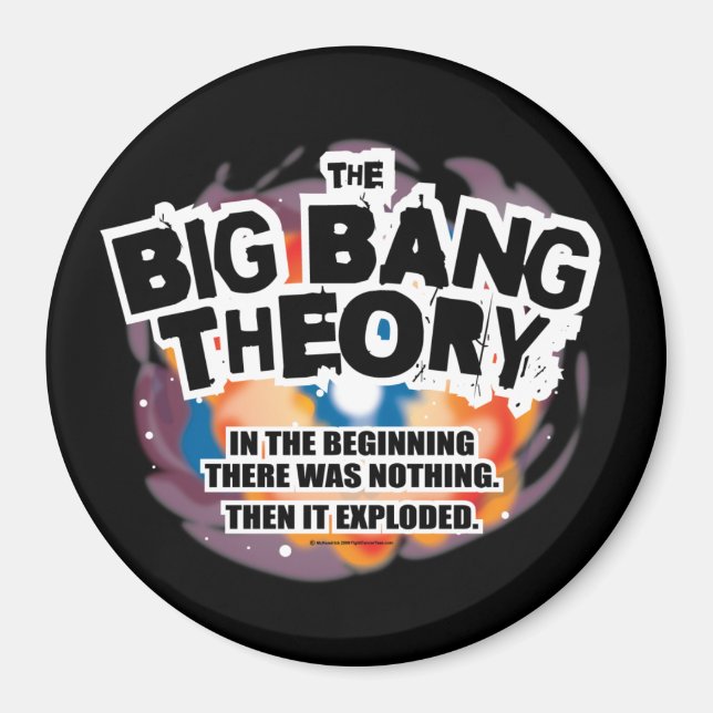 Big Bang Teory Magnet (Framsidan)