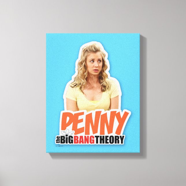 Big Bang Teory | Penny Canvastryck (Framsida)
