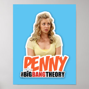 Big Bang Teory Penny Poster