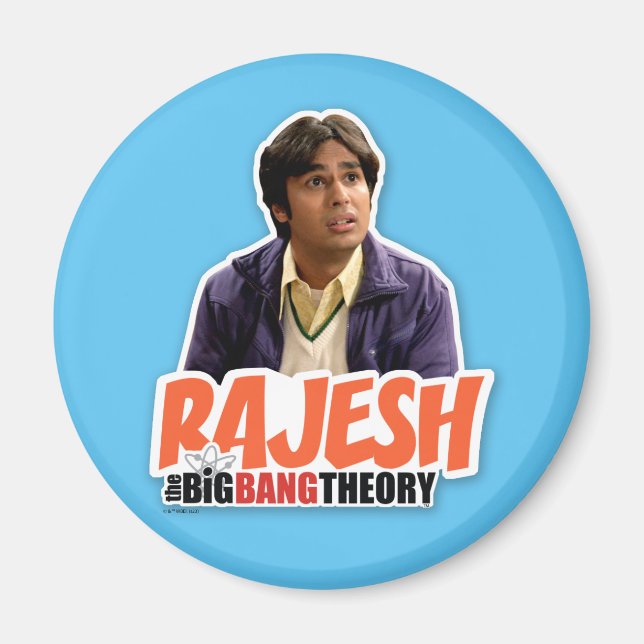 Big Bang Teory | Rajesh Magnet (Framsidan)