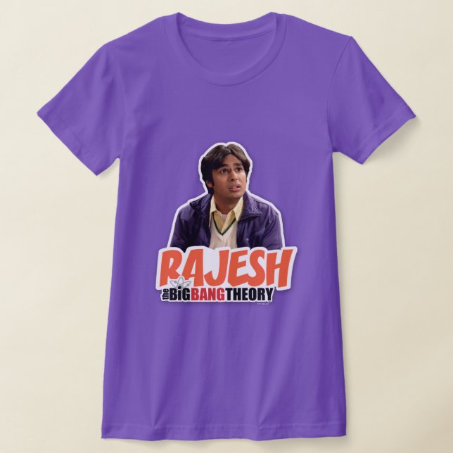 Big Bang Teory | Rajesh T Shirt (Laydown)
