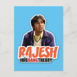 Big Bang Teory Rajesh Vykort