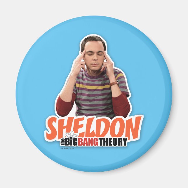 Big Bang Teory | Sheldon Magnet (Framsidan)