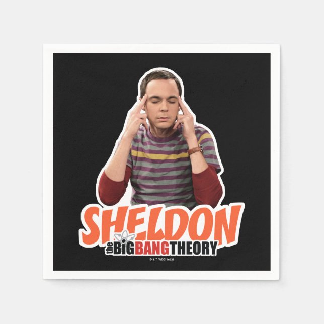 Big Bang Teory | Sheldon Pappersservett (Framsidan)