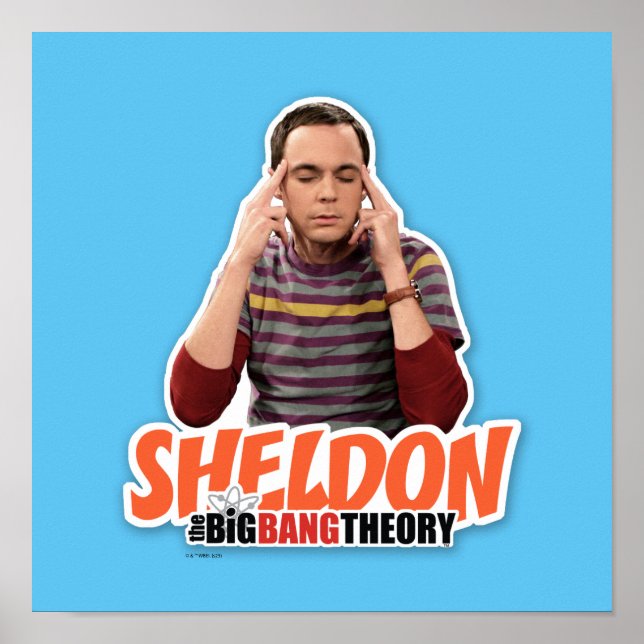Big Bang Teory | Sheldon Poster (Framsidan)