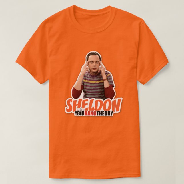 Big Bang Teory | Sheldon T Shirt (Design framsida)