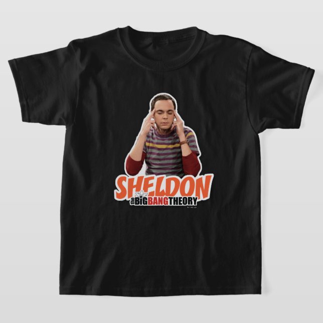 Big Bang Teory | Sheldon T Shirt (Laydown)