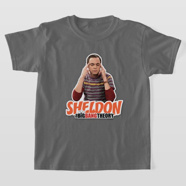 Big Bang Teory | Sheldon T Shirt (Laydown)