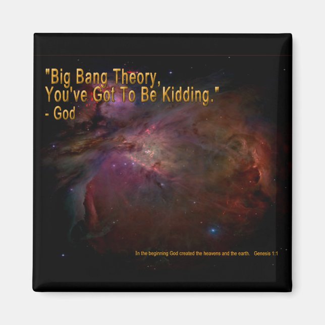 Big Bang Theory Magnet (Framsidan)