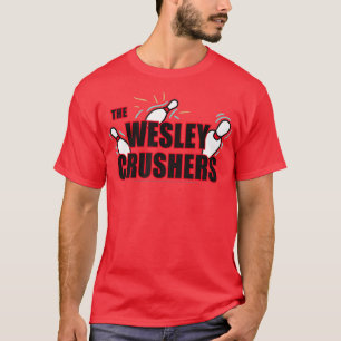 Big Bang Theory Wesley Crushers Bowling T Shirt