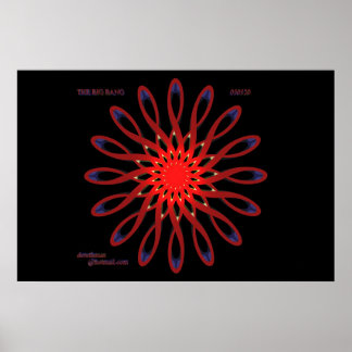 Big Bang (utskrift) Poster