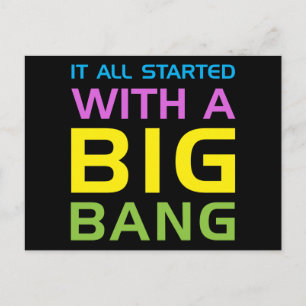 Big Bang Vykort