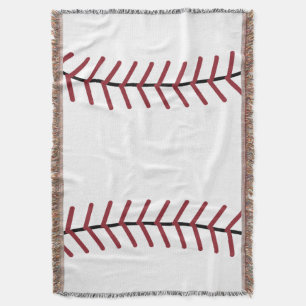 Big Baseball Throw Blanket Mysfilt