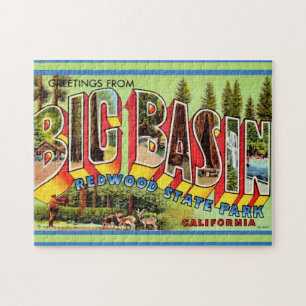 Big Basin Redwood Park 11x14 Pussel