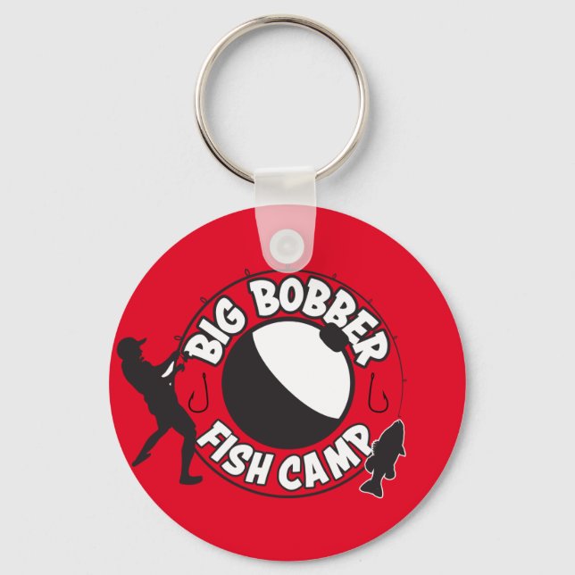 Big Bass Bobber Keychain Nyckelring (Framsida)