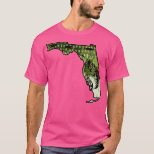 Big Bass Fishing Florida State Largemouth Bass Fis T Shirt