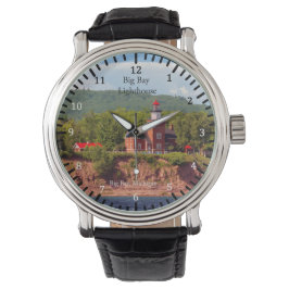 Big Bay fyr från vatten klocka