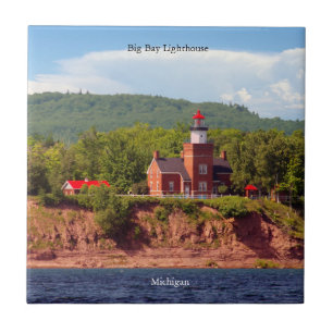 Big Bay-fyr från vatten tile Kakelplatta
