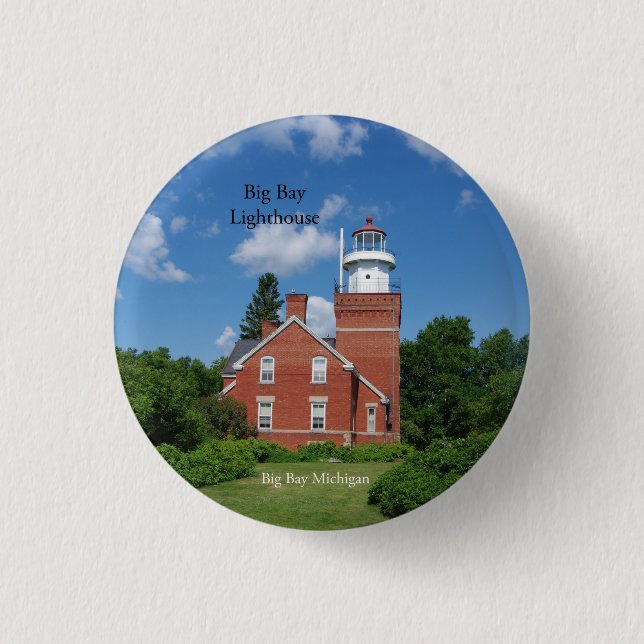Big Bay Lighthouse-knapp Knapp (Framsida)