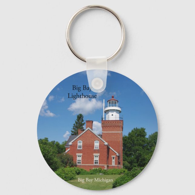 Big Bay Lighthouse-nyckelring Nyckelring (Framsida)