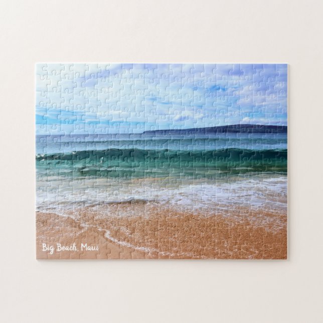 Big Beach Makena Maui Hawaii Pussel (Horisontell)