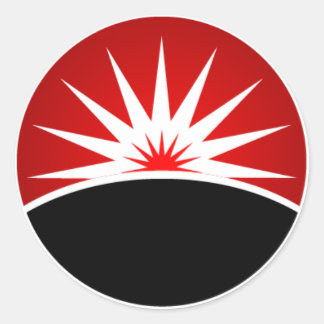 Big Beacon Stickers Runt Klistermärke