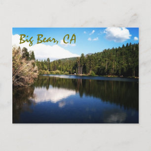 Big Bear, CA-vykort Vykort