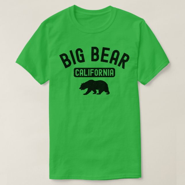 Big Bear California Lake Village Ski Snow Park SoC T Shirt (Design framsida)