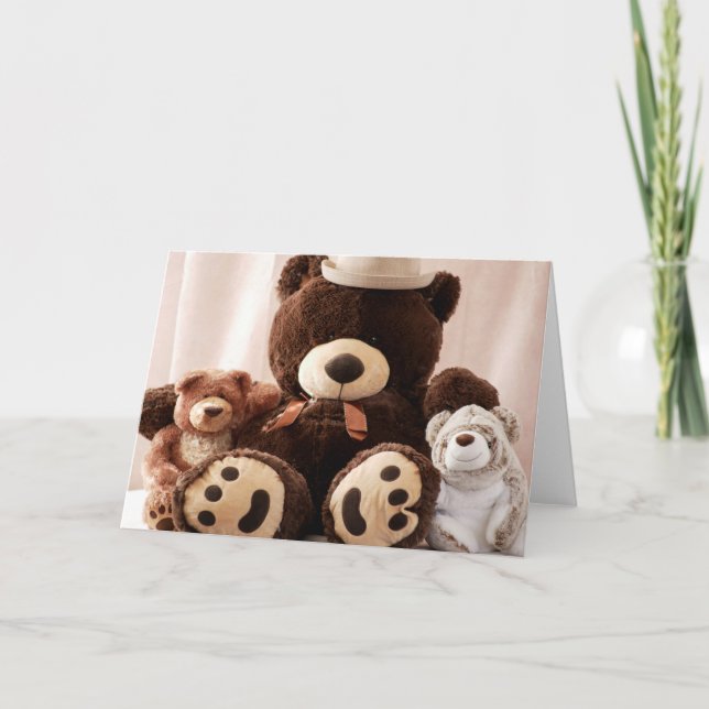 Big Bear familj Kort (Framsida)