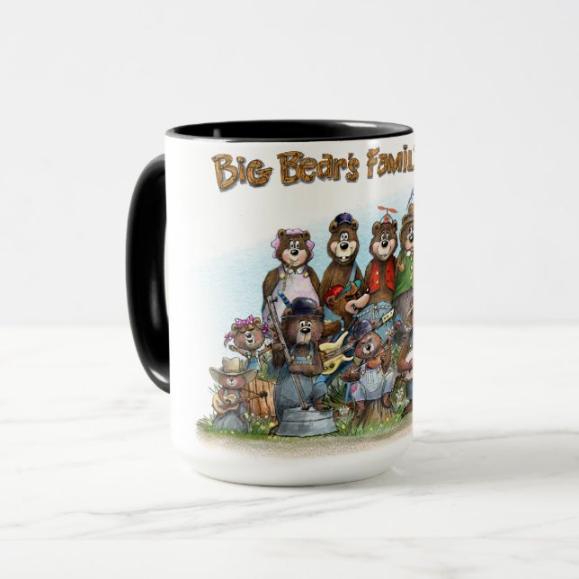 Big Bear Family Mugg (Framsida vänster)
