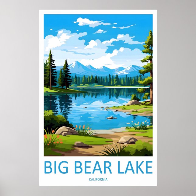 Big Bear Lake 1 Poster (Framsidan)