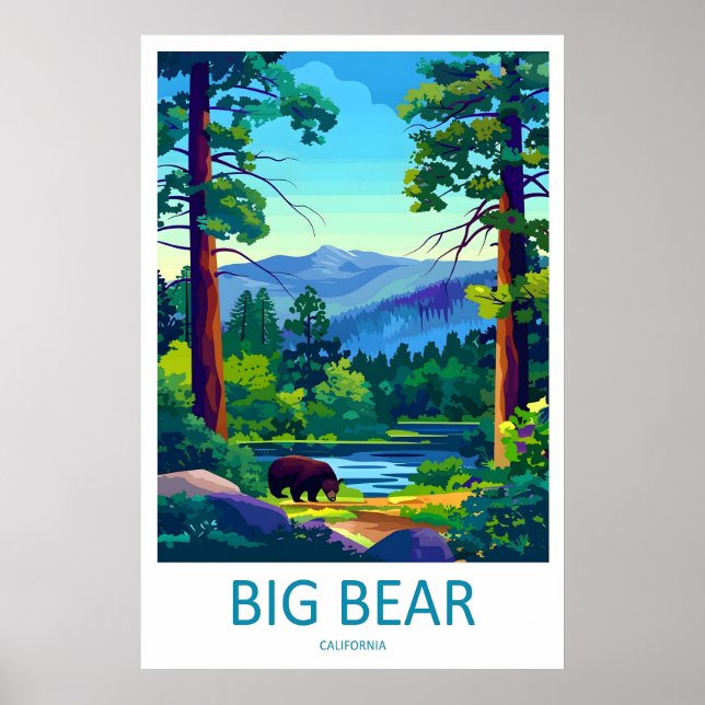 Big Bear Lake 2 Poster (Framsidan)
