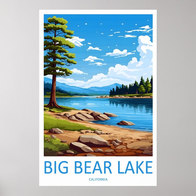 Big Bear Lake 3 Poster (Framsidan)