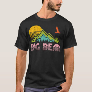 Big Bear Lake Kalifornien Retro T Shirt
