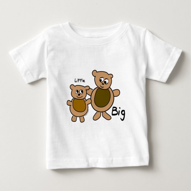 Big Bear Little Bear T-shirt (Framsida)