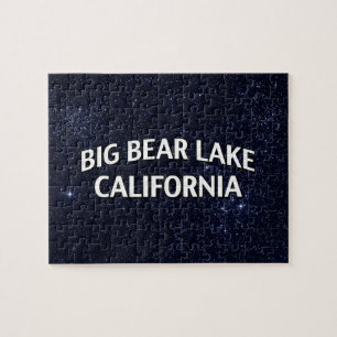 Big Bear sjö Kalifornien Pussel