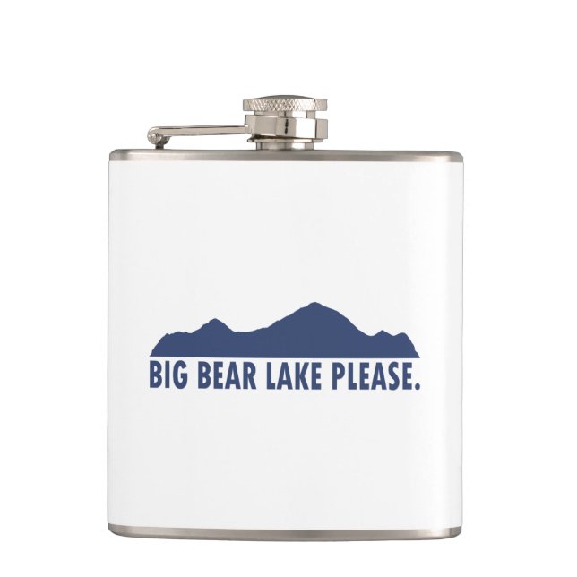 Big Bear Sjö Kalifornien, tack Fickplunta (Framsidan)