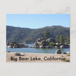 Big Bear Sjö, Kalifornien Vykort