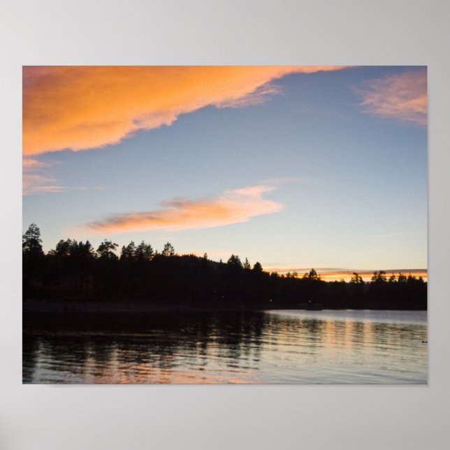 Big Bear Sjö poster (Framsidan)