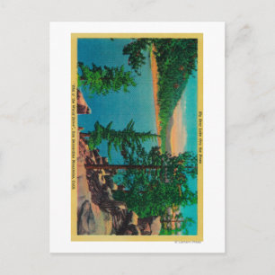 Big Bear Sjö View on Rim o'World Drive Vykort