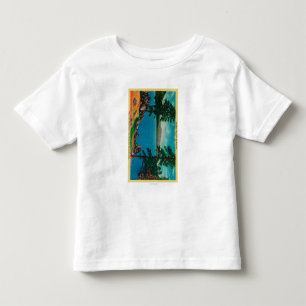 Big Bear sjön från väster avslutar T Shirt