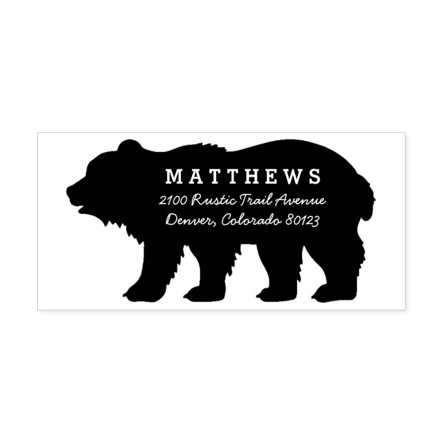 Big Bear Stämpel (Tryck)