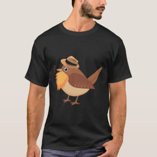 Big Beared Bird and Logotyp T Shirt